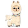 Primul meu mare puzzle de podea Lama 12 piese 60.96x35.56 cm asamblat